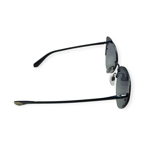 BVLGARI Cat eye Sunglasses BV6096 20204L Blue/Blue Grey Gradient Lens Retro